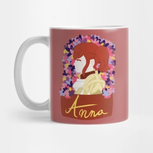 Anna Floral Banner Mug